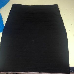 Black Long Skirt